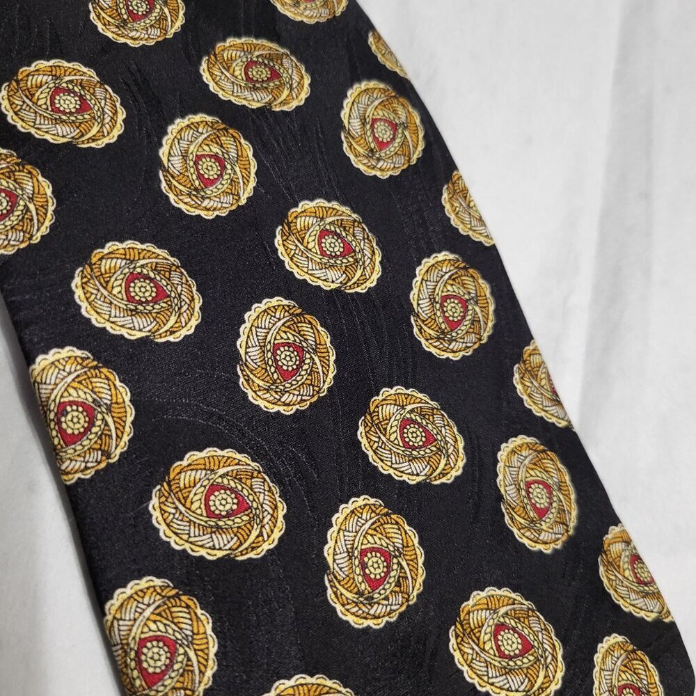 ENZO FELINI SILK TIE ROME/PARIS - Picture 2 of 5